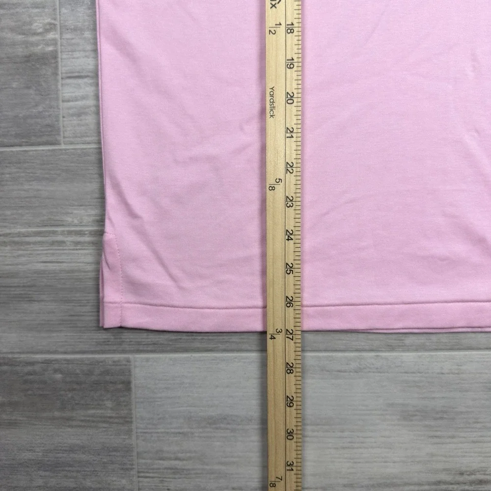 $118 Polo Ralph Lauren Men's Medium SMOOTH PINK Polo Shirt Custom Slim Fit Pony